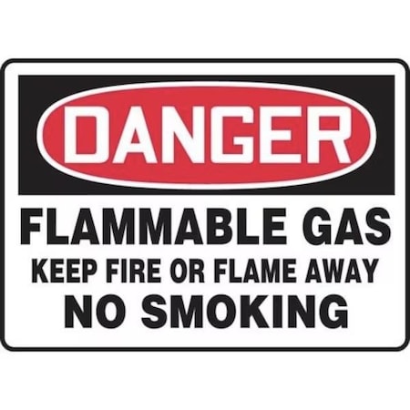 Accuform OSHA DANGER SAFETY SIGN FLAMMABLE MCHG062XV MCHG062XV
